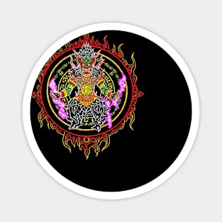 South East Asian Style Magic Talisman Magnet